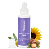 Be Bodywise Hair Strengthening Serum 100ml | For Dry & Damaged Hair | With Argan, Sunflower & Olive Oil | Paraben, SLS Free