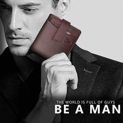 WildHorn Rfid Protected Leather Wallet For Men, Brown