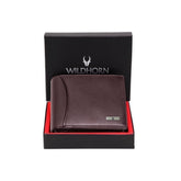 WildHorn Rfid Protected Leather Wallet For Men, Brown