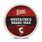 Beardo Beard and Mustache Wax, 50 gm | Beard Wax for Beard & Mustache Styling | Long Lasting Extra Strong Hold | BWax for Smooth, Shiny & Healthy Beard - Drugstore from BEARDO - Shop in Sri Lanka at Arcade.lk