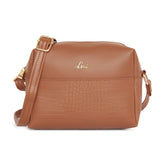 Lavie Texcroc Women's Box Sling Bag | Ladies Purse Handbag - Shoes from Lavie - Shop in Sri Lanka at Arcade.lk