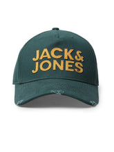 JACK & JONES Men's 100% Cotton JACLOGO COREBASEBALL Cap Forest Night ONE