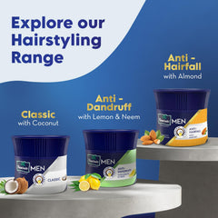 Parachute Hair Cream for Men, 100ml |Anti Dandruff |Hair Cream After Shower |Non Sticky Oil Replacement Hair Cream
