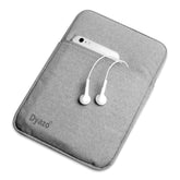 Dyazo Tablet Sleeve Bag/Case/Cover 8-11.6 Inch Compatible for Samsung/Ipad/Oppo/Realme/Xiaomi/Redmi Pad, Oneplus Pad Tablets, with Fleece Inside & One Front Pocket Grey - Personal Computer from Dyazo - Shop in Sri Lanka at Arcade.lk