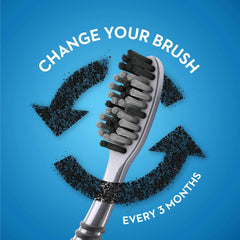 Oral B Cavity Defense 123 Black Manual Toothbrush for adults with charcoal extract- Medium (Pack of 4) - Manual Toothbrushes from Oral-B - Shop in Sri Lanka at Arcade.lk