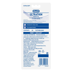 Check price of Oral B Sensitive Ultrathin Manual Toothbrush For Adults Extra Soft (Multicolour, Pack Of 4) in Sri Lanka | Arcade.lk