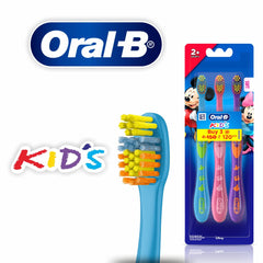 Check price of Oral B Kids Manual Toothbrush With Mickey Characters, Extra Soft Bristles And Easy To Hold Handle (Age 2+), Multipack in Sri Lanka | Arcade.lk