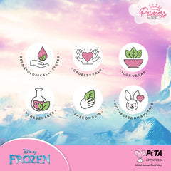 Disney Frozen Princess by Renee Candy 3-In-1 Tinted Lipstick Elsa for Pre-Teen Girls - 3 Versatile Shades in One Stick with No Parabens - Cruelty-Free, Dermatologically Tested, Peta Certified 4.5g - Beauty from RENEE - Shop in Sri Lanka at Arcade.lk