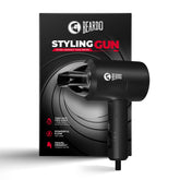 BEARDO Styling Gun Ultra Compact Hair Dryer | 1100 Watts Foldable Hair Dryer | 3 Heat 2 Speed Setting | Travel Friendly | Stylish Matte Black Finish | Gift For Friends | Gift for Husband