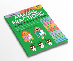 Amazing Fractions : Activity Book for Children Age 6+ - Book from Wonder House Books - Shop in Sri Lanka at Arcade.lk