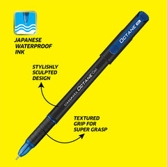 Classmate Octane- Blue Gel Pens (Pack of 10)|Smooth Writing Pens|Water-Proof Ink for Smudge-Free writing|Preferred by Students for Exam & Class Notes|Study at Home Essentials - Office Product from Classmate - Shop in Sri Lanka at Arcade.lk