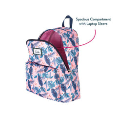 Genie Miami Laptop Backpack for Women, 16 inches Office Bag, Sky Blue Stylish and Trendy Bag for Office and College - Luggage from Genie - Shop in Sri Lanka at Arcade.lk