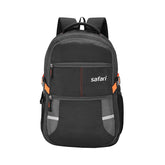 Safari Omega spacious/large laptop backpack with Raincover, college bag, travel bag for men and women, Black, 30 Litre - Luggage from Safari - Shop in Sri Lanka at Arcade.lk