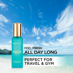 BELLAVITA Skai Aquatic EDC & Fresh EDT | Long Lasting 2x20ml Perfume for Man and Woman | with Bergamot, Ylang Ylang, Pink Pepper | Premium Unisex Fragrance for Men & Women