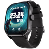 Titan Fastrack Limitless FS2 Pro 1.96" AMOLED Smart Watch with BT Calling, AI Voice Assistant, 100+ Sports Modes, 5-Day Battery, Fast Charge, Health Tracking, – Smartwatch for Men & Women (Black)