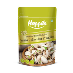 Happilo Premium California Roasted & Salted Pistachios 200 g | Pista Dry Fruit | Tasty & Healthy | High in Protein & Dietary Fiber | Gluten Free & Low Calorie Nuts