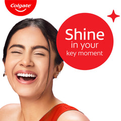 Colgate Visible White Purple Teeth Whitening Serum, 40ml – Mint & Yuzu Flavour, Instant Brightening Purple Serum for Whiter Smiles