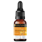 Soulflower Frankincense Essential Oil- Pure, Organic, Natural & Undiluted Therapeutic Grade Essential Oil| Healthy Hair, Face, Skin Wrinkles, Scalp, Control Acne| Boswellia Genus -Chemical Free|15ml