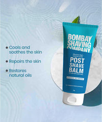 Bombay Shaving Company Post-Shave Balm- After Shaving Lotion with Witch Hazel, Alcohol Free - 100 g | Made in India