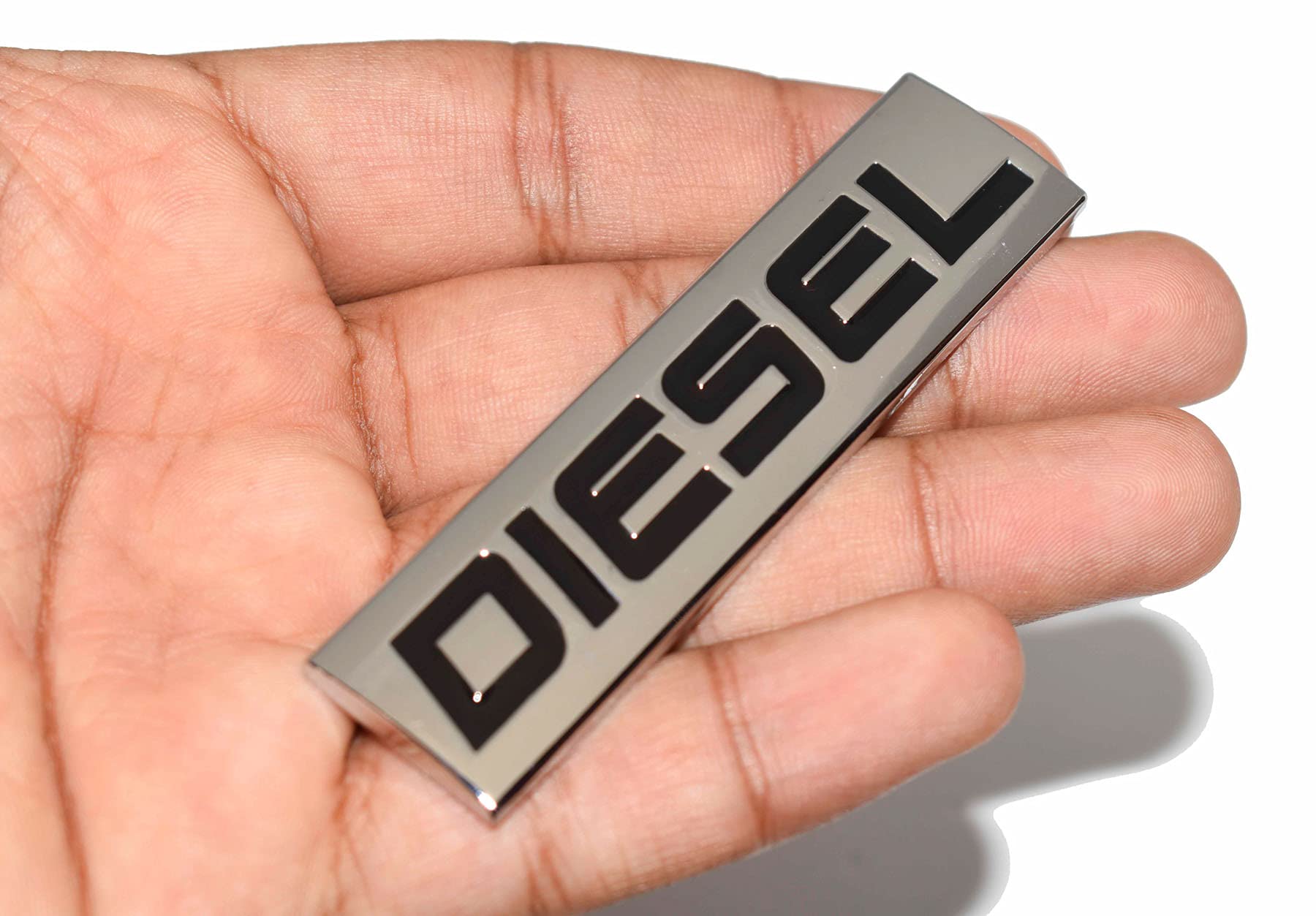 Incognito Diesel Sticker for Car Fuel Tank, Metal (Silver) - Automotive Parts and Accessories from Incognito - Shop in Sri Lanka at Arcade.lk