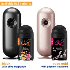 Godrej aer Smart Matic Kit - BLUETOOTH ENABLED Automatic Air Freshener spray| Alive (225ml)