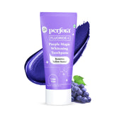 Perfora Purple Whitening Toothpaste-75g | Purple Toothpaste For Teeth Whitening | Teeth Stain Remover | Enamel Safe & Effective Teeth Whitener Oral care | Grape Mint
