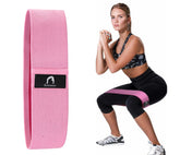 Bodylastics Resistance Hip Loop Bands 35-50lbs Resistance Bands for Legs, Butt, Thighs & Glutes Exercises, Anti-Slip Fabric Workout Bands for Men/Women