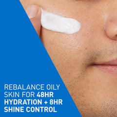 CeraVe Oil Control Gel Cream lightweight Moisturizer for Oily & Combination Skin with Ceramides, Hyaluronic Acid & Niacinamide | Dermatologist Recommended (52ml)