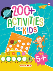 Brain Boosting Activity Book for Kids - 200+ Activities for Age 5+ - Kids Activity Book - Early Learning - Activities for Children: Maths, English, Mazes, Spot the Differences, Word Search - Book from Maple Press - Shop in Sri Lanka at Arcade.lk