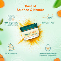 Himalaya Wellness Company Dark Spot Clearing Turmeric Face Cream | Organically Sourced Turmeric | Reduce Dark Spots In 7 Days | 2% Glycolic Acid & 2% Niacinamide | 50G