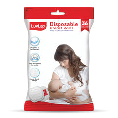 LuvLap Ultra Thin Honeycomb Nursing Breast Pads, 36pcs, Disposable Maternity Pads, Highly Absorbent & Soft, Discreet Fit Breastfeeding pad, New Resealable Pack - Baby Product from LuvLap - Shop in Sri Lanka at Arcade.lk