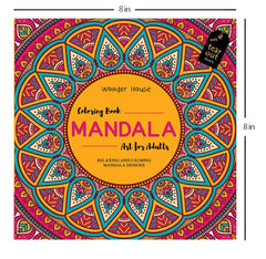 Mandala Art | Colouring Books For Adults With Tear Out Sheets