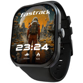 Titan Fastrack Limitless FS2+ Smart Watch, 2.01" UltraVU Display, Functional Crown, SingleSync BT Calling, 110+ Sports Modes, 200+ Smartwatch Faces, Upto 7 Day Battery, AI Voice Assistant (Black)