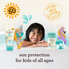 Aveeno Kids Continuous Protection Mineral Sunscreen Stick Spf 50 For All Skins, 42G