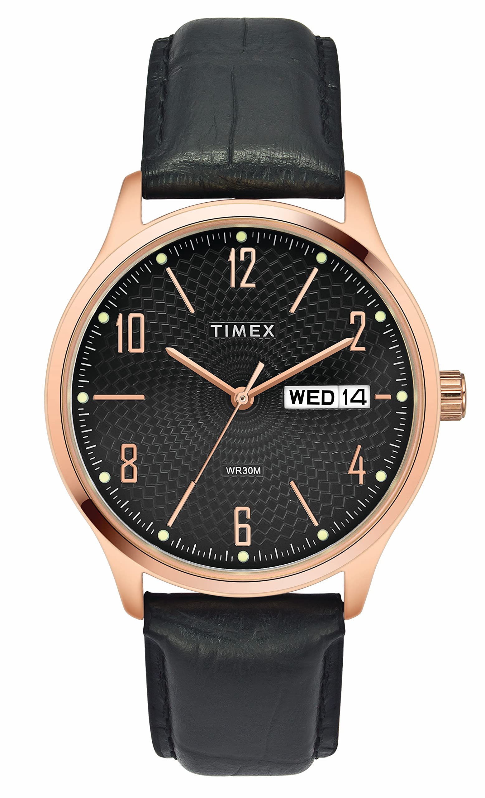 TIMEX Analogue Men's Watch (Black Dial Black Colored Strap) - Watch from TIMEX - Shop in Sri Lanka at Arcade.lk
