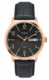 TIMEX Analogue Men's Watch (Black Dial Black Colored Strap) - Watch from TIMEX - Shop in Sri Lanka at Arcade.lk