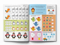 201 Maths Activity Book: Fun Activities and Practice Sheets | Learn Counting, Addition & Subtraction | Ages 4–7 | 3 Hours of Interactive Learning