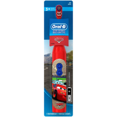 Oral B Kid's Electric Battery Powered Disney And Pixar's Cars, Soft Bristles Toothbrush (Age 3 +), Pack Of 1 - Personal Care Appliances from Oral-B - Shop in Sri Lanka at Arcade.lk
