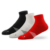 Supersox Ankle Sports Socks for Women Combo, Made With Durable, Breathable, Cushioned Cotton, Anti Odour, Anti Sweat, Ideal Socks For Summer (Pack of 3)