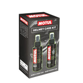 Motul Helmet Care Kit -Helmet Visor & Interior Cleaner Spray with Bactericide Sanitizer|100ml Each|Suitable for All Helmets