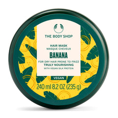 The Body Shop Banana Truly Nourishing Hair Mask For Dry Hair (Banana), 232g