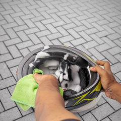 ShineXPro Helmet Cleaner Spray - 125mL - Anti-Bacterial Foaming Helmet Cleaner Spray, Safe For Skin & Hair - Deep Cleans Helmet Interior & Removes Bad Odor - Drugstore from ShineXPro - Shop in Sri Lanka at Arcade.lk