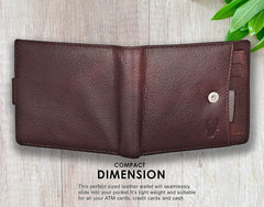 WildHorn Rfid Protected Leather Wallet For Men, Brown