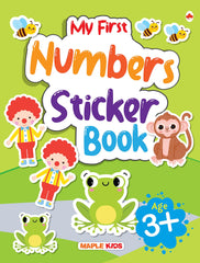 My First Sticker Book - Numbers - Activity Book for Kids with 100+ stickers - Age 3+ - Book from Maple Press - Shop in Sri Lanka at Arcade.lk
