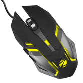 ZEBRONICS-Transformer-M with a High-Performance Gold-Plated USB Mouse: 6 Buttons, Multi-Color LED Lights,High-Resolution Sensor with max 3600 DPI, and DPI Switch(Black) - Personal Computer from ZEBRONICS - Shop in Sri Lanka at Arcade.lk