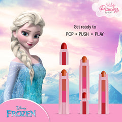 Disney Frozen Princess by Renee Candy 3-In-1 Tinted Lipstick Elsa for Pre-Teen Girls - 3 Versatile Shades in One Stick with No Parabens - Cruelty-Free, Dermatologically Tested, Peta Certified 4.5g - Beauty from RENEE - Shop in Sri Lanka at Arcade.lk