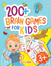Brain Boosting Activity Book for Kids - 200+ Activities for Age 3+ - Kids Activity Book - Early Learning - Activities for Children: Maths, English, Mazes, Spot the Differences, Word Search - Book from Maple Press - Shop in Sri Lanka at Arcade.lk