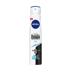 Nivea Black & White Invisible Pure Deodorant Spray 200ml