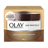 Olay Age Protect Anti-Ageing Cream | Lightens Dark Spots and Reduces Wrinkles | Normal, Oily, Dry, Combination Skin | 40g - Beauty from Olay - Shop in Sri Lanka at Arcade.lk