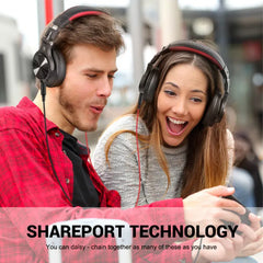 Oneodio Wired Over Ear Headphone With Mic, Studio DJ Headphones, Professional Monitor Recording & Mixing, Headset For Gaming